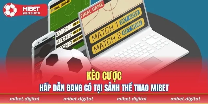 Các kèo cược phổ biến có trong thể thao MIBET