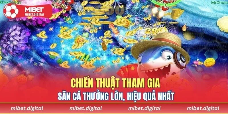 Chiến thuật tham gia săn cá thưởng lớn, hiệu quả nhất