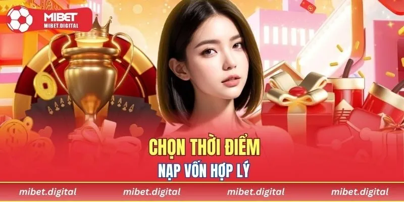 Nạp tiền vào tài khoản đúng lúc